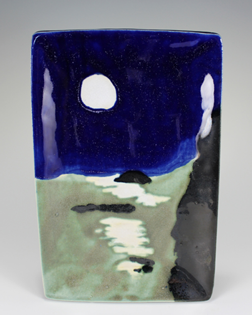 Super Moon Over The Ocean